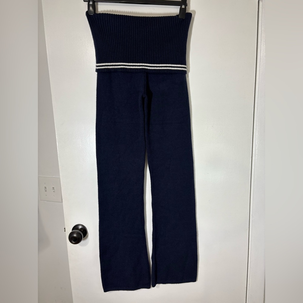 Frankies Bikinis Women’s Comfy Aimee Cloud Knit Pant in Starlight Blue Size L - Picture 7 of 14